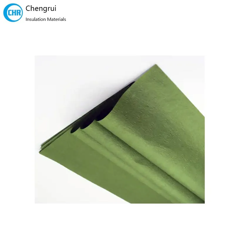 thermally uprated creped paper