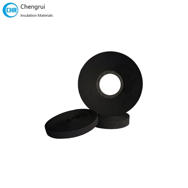 black insulation crepe paper