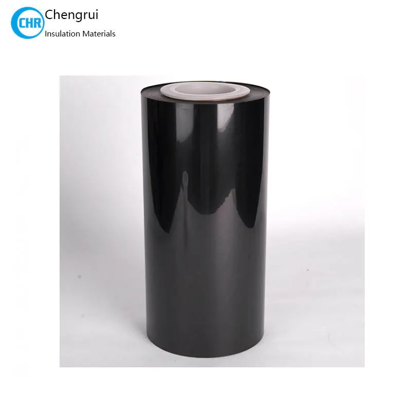 black film for electrical insulation