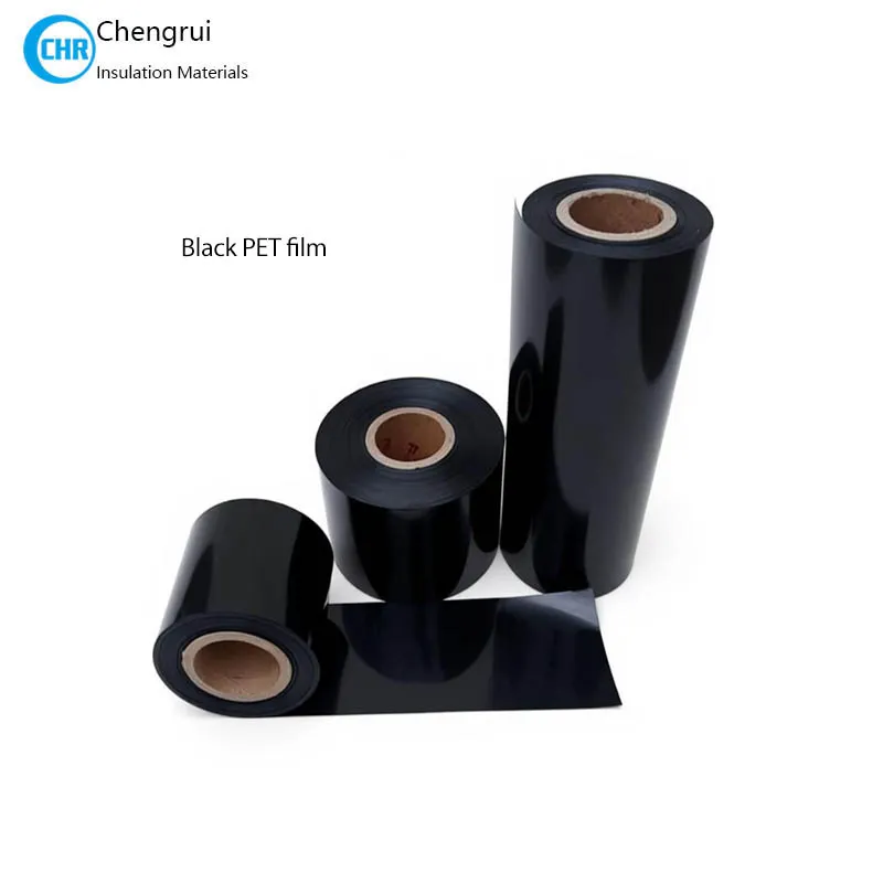 black polyester film for insulation