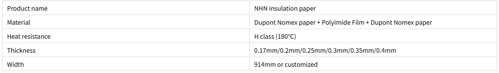 NHN paper insulation supplier