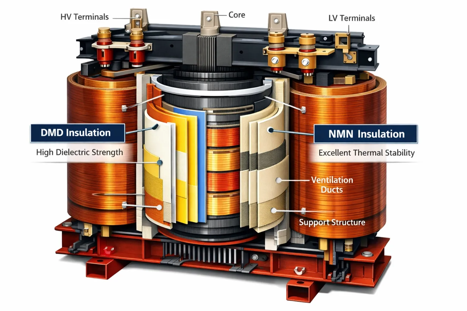 transformer winding paper insulation
