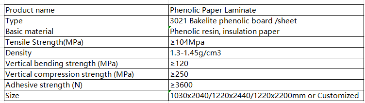 paper phenolic laminated sheet