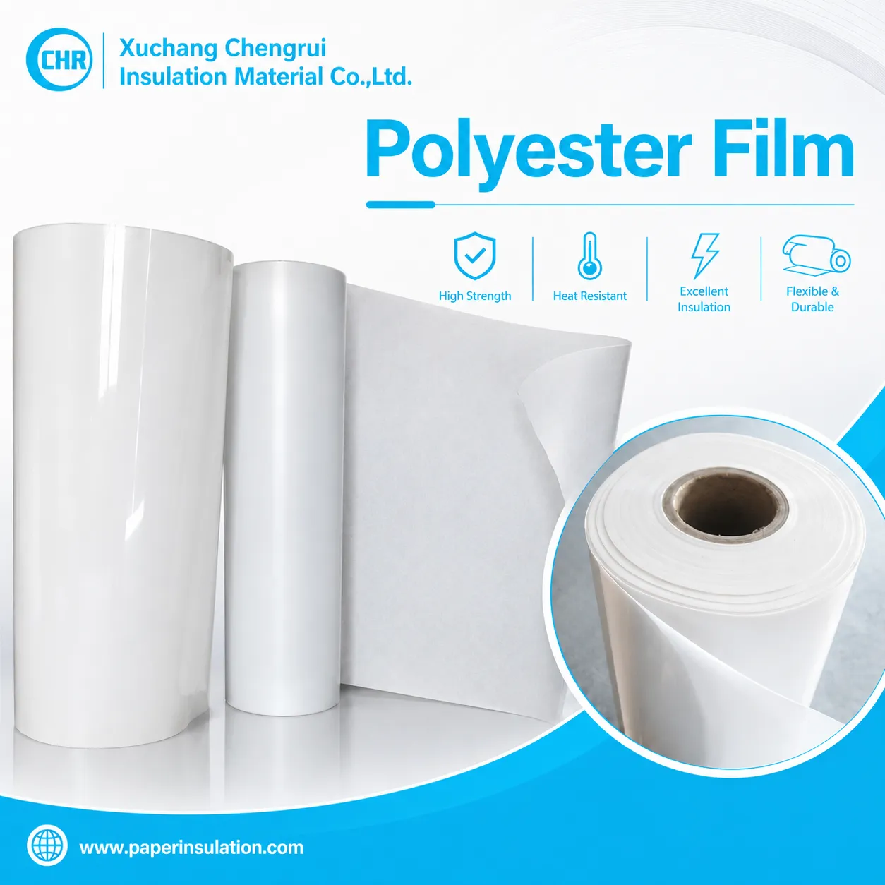 polyester film for electrical insulation polyester film for electrical insulation