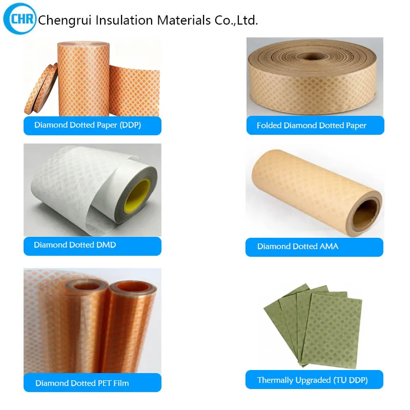 diamond dotted insulation paper
