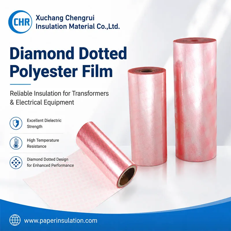 diamond dotted polyester film
